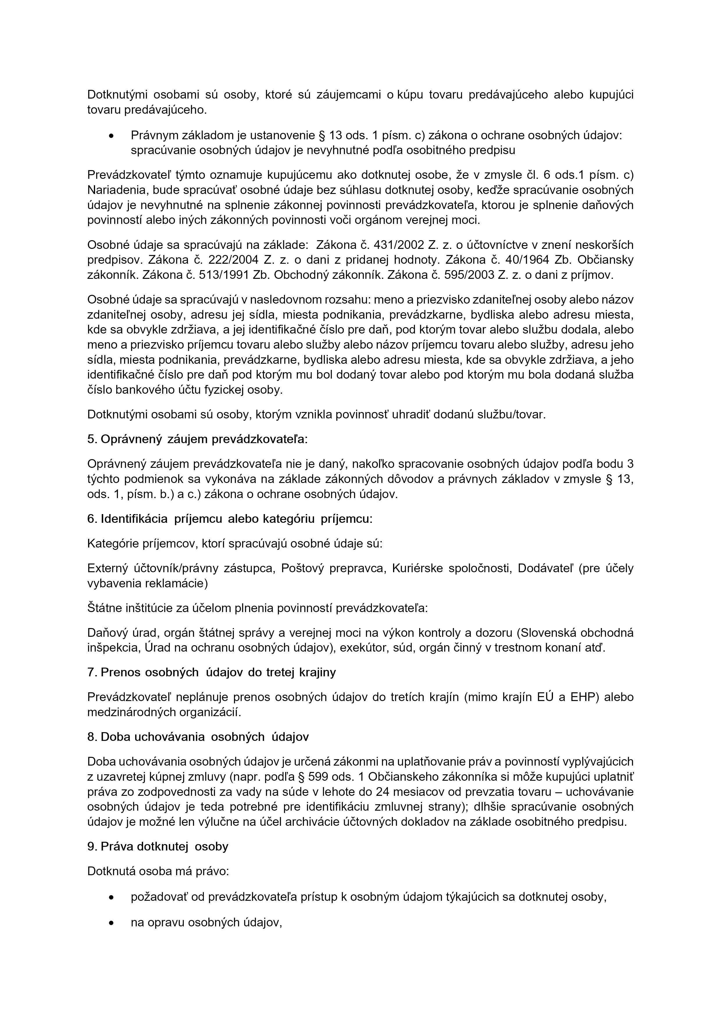 Pravidlá spracovania osobných údajov www.fesiauto.sk e-shop (2)